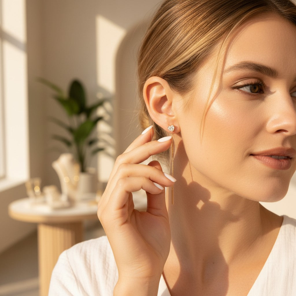 Filare Thread Earrings