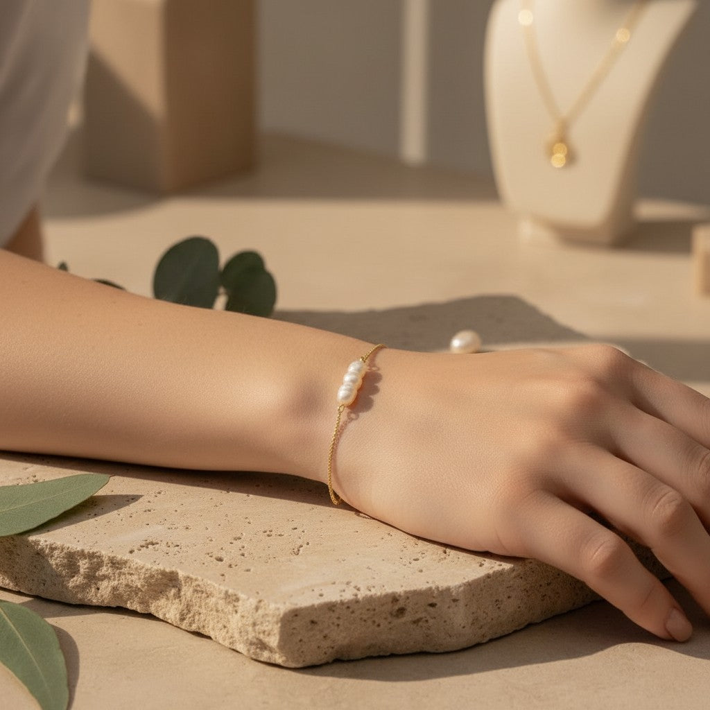 Perla Baroque Pearl Bracelet