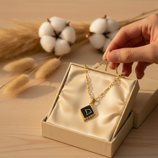 Mistero Inlay Pendant Necklace