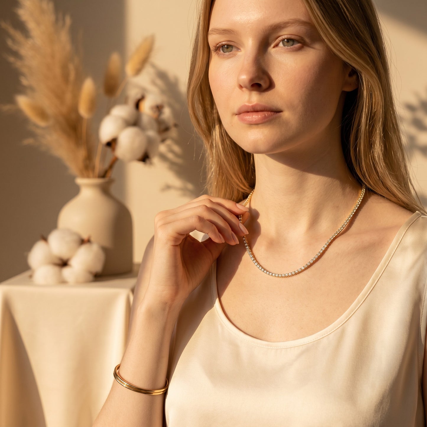 Eternita Tennis Necklace