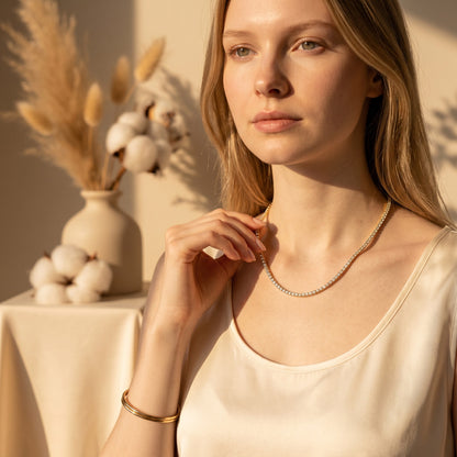 Eternita Tennis Necklace