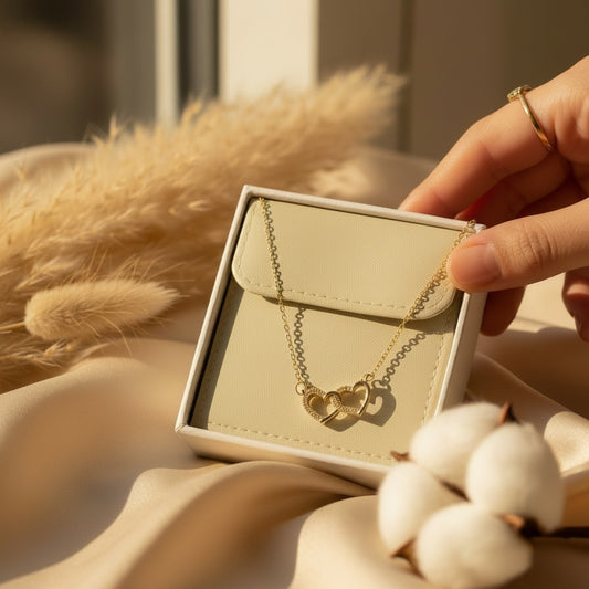 Insieme Intertwined Hearts Necklace