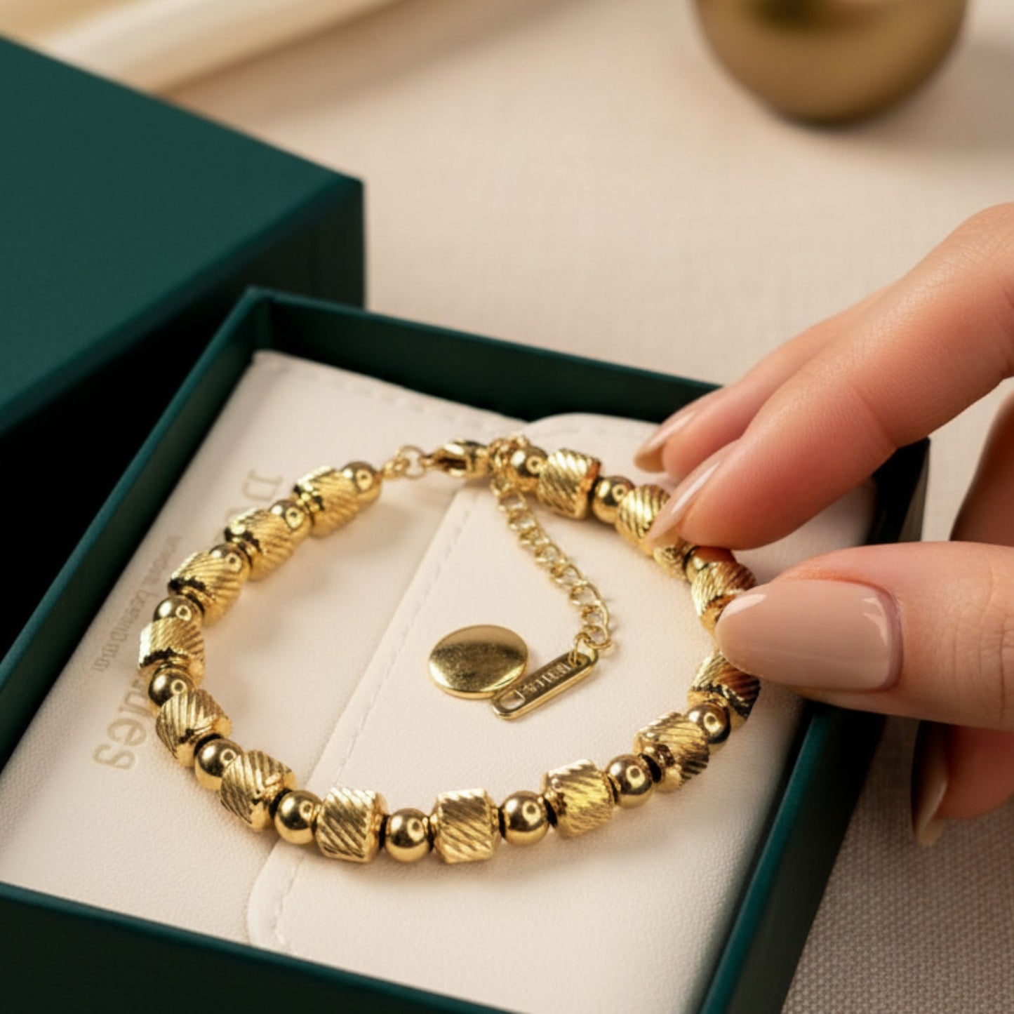 Tesoro Textured Bead Bracelet