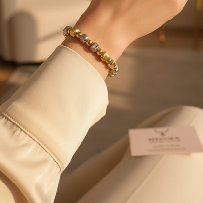 Tesoro Textured Bead Bracelet