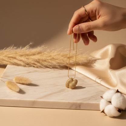 Initial N Cubic Zirconia Necklace