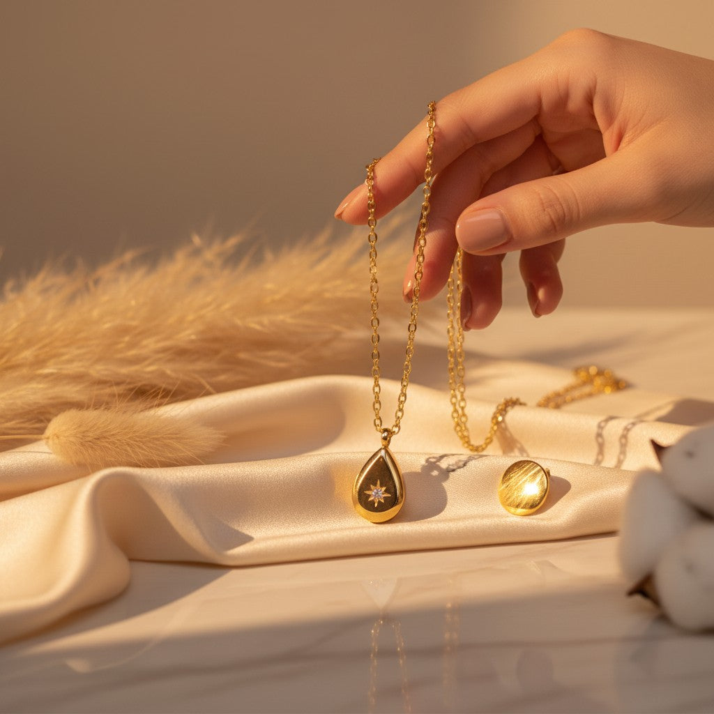 Cadente Star Drop Necklace