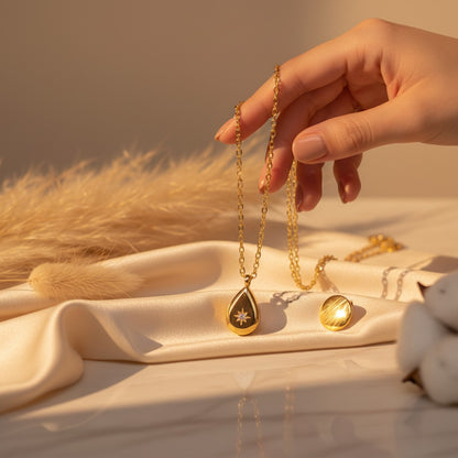 Cadente Star Drop Necklace