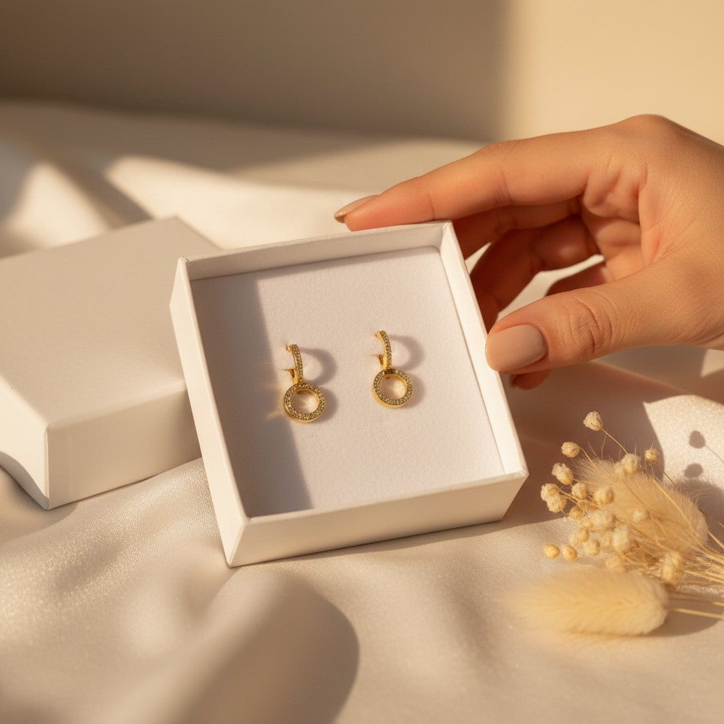 Cerchio Circle Hoop Earrings