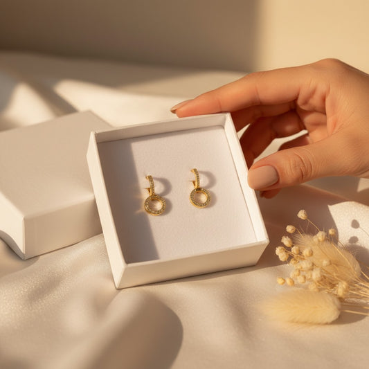 Cerchio Circle Hoop Earrings