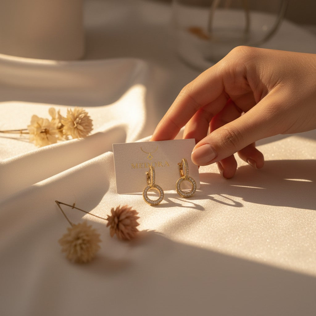Cerchio Circle Hoop Earrings