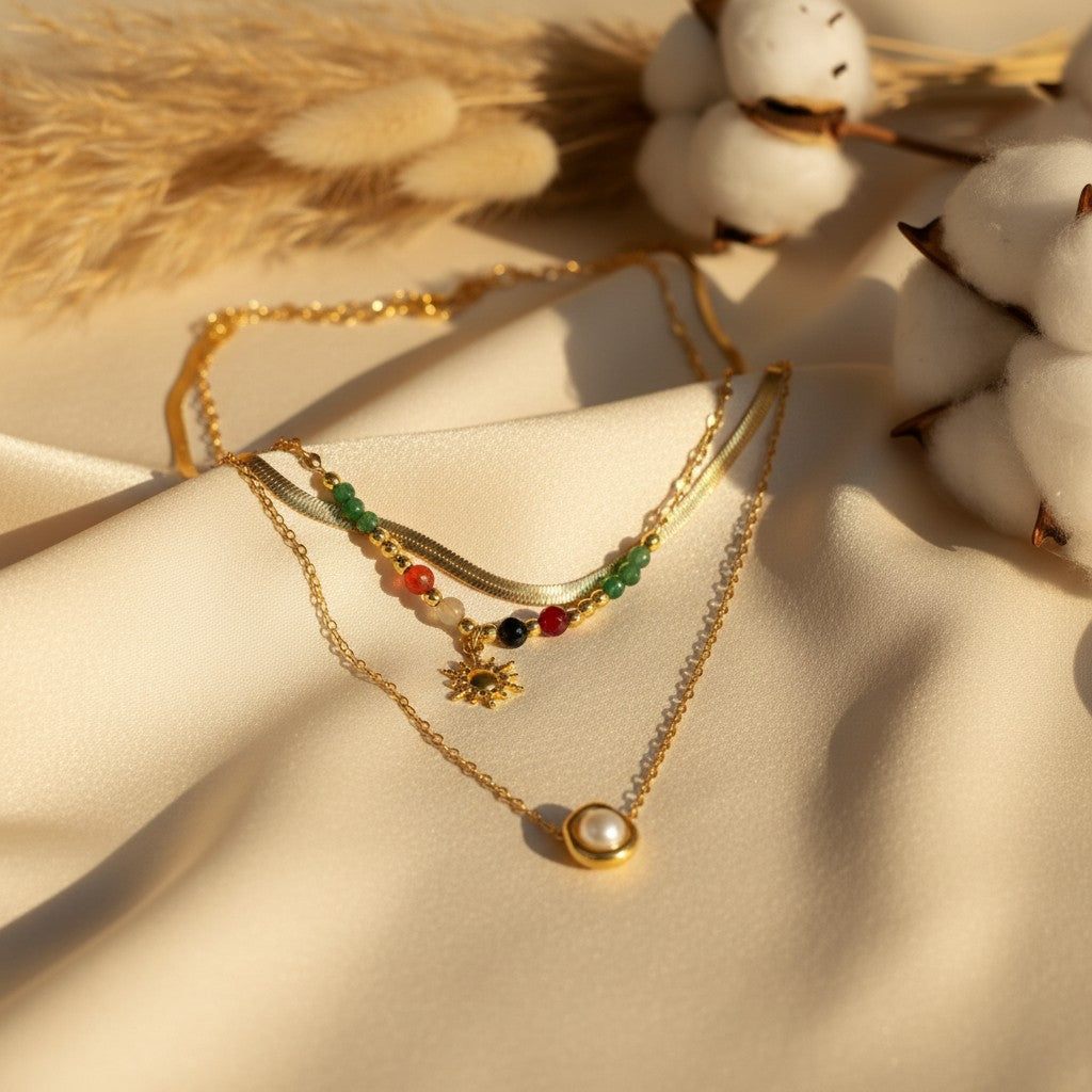 Celestia Layered Chain Necklace