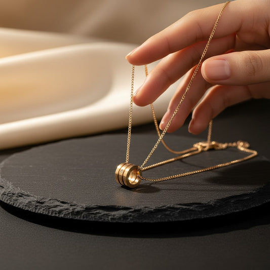 Colonna Gold Pendant Necklace