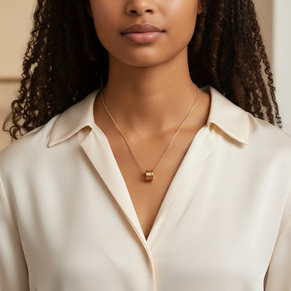 Colonna Gold Pendant Necklace