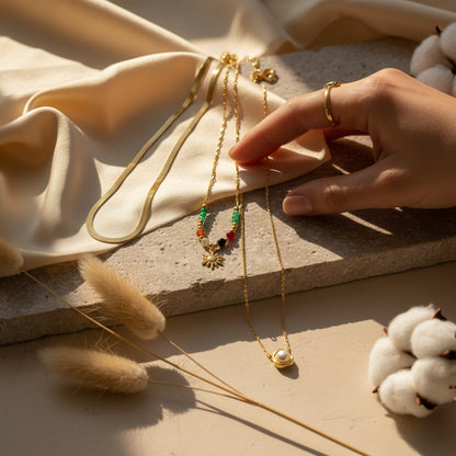 Celestia Layered Chain Necklace