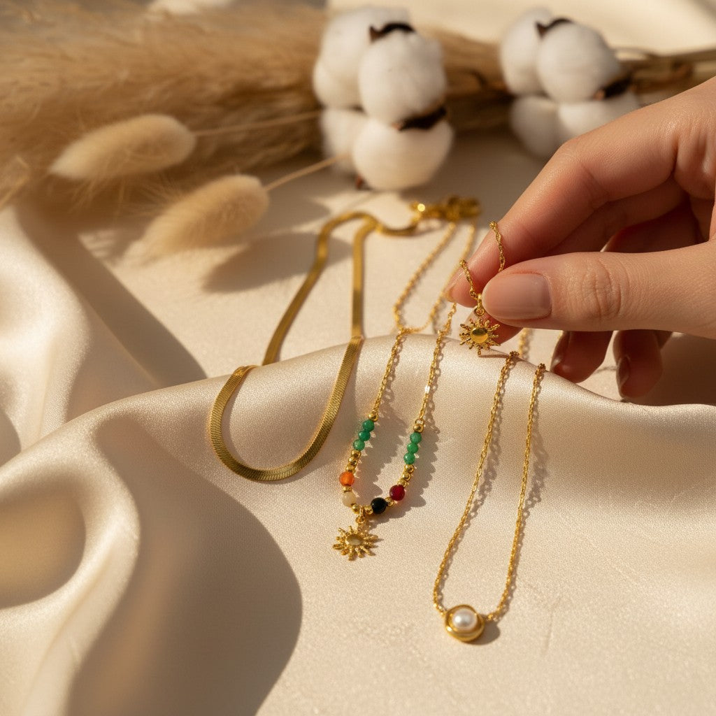 Celestia Layered Chain Necklace
