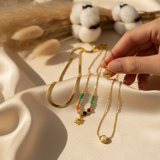 Celestia Layered Chain Necklace