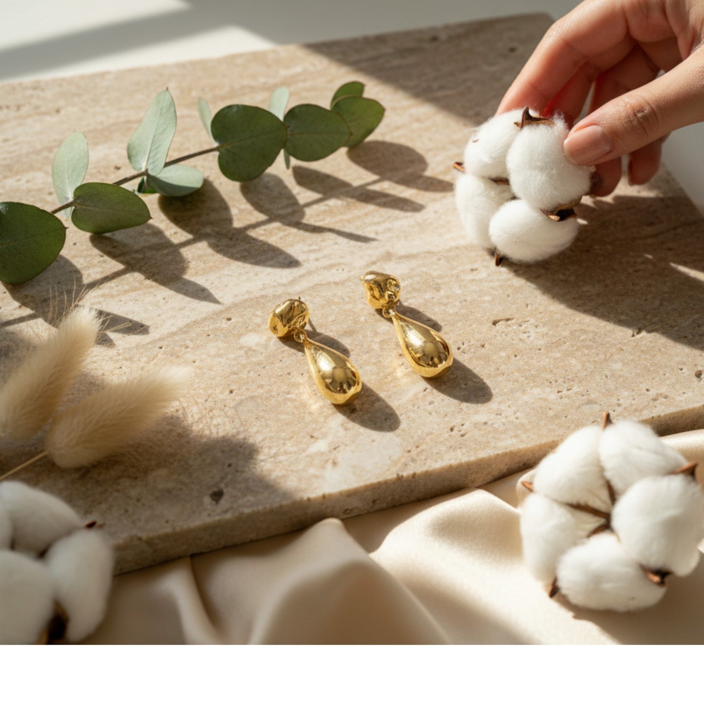 Aurora Gold Drop Earrings