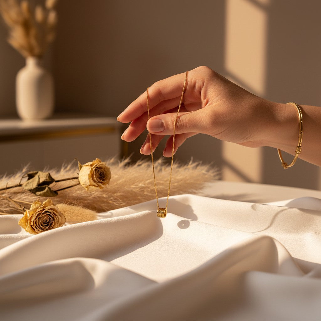 Colonna Gold Pendant Necklace