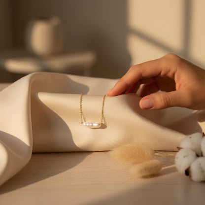 Perla Baroque Pearl Bracelet